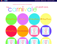 Tablet Screenshot of poshcarnivale.gotop100.com