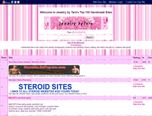 Tablet Screenshot of jewelsbytaralinks.gotop100.com