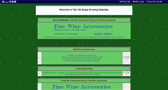 Desktop Screenshot of grapegrowing.gotop100.com
