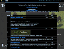 Tablet Screenshot of deckerratterriers.gotop100.com