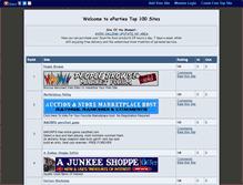 Tablet Screenshot of eparties.gotop100.com