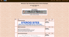 Desktop Screenshot of glamourgirlsfashionboutiques.gotop100.com