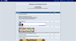 Desktop Screenshot of lostancestorstoplist.gotop100.com
