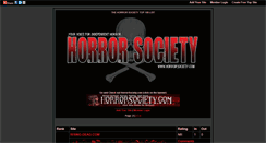 Desktop Screenshot of horrorsociety.gotop100.com