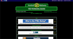 Desktop Screenshot of footballblogs.gotop100.com