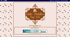 Desktop Screenshot of littlepiddles.gotop100.com