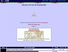 Tablet Screenshot of handmadeforyou.gotop100.com