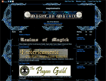 Tablet Screenshot of magickalmatrix.gotop100.com