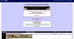 Desktop Screenshot of countrycraftscatalog.gotop100.com