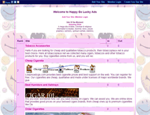 Tablet Screenshot of happygoluckyads.gotop100.com