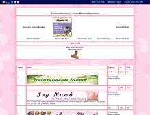 Tablet Screenshot of mamasybebes.gotop100.com