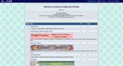 Desktop Screenshot of crochetknit.gotop100.com