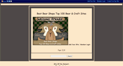 Desktop Screenshot of bestbearshop.gotop100.com