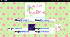 Desktop Screenshot of elliebellies.gotop100.com