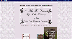 Desktop Screenshot of iamtheprincess.gotop100.com