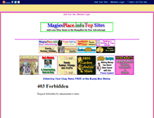 Tablet Screenshot of magiesplacetopsites.gotop100.com