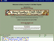 Tablet Screenshot of berrycountrycraftsmall.gotop100.com