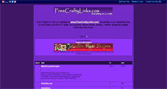 Desktop Screenshot of freecraftylinks.gotop100.com