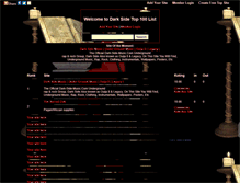 Tablet Screenshot of gothicpaganauctions.gotop100.com