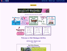 Tablet Screenshot of midmichigangiftbox.gotop100.com