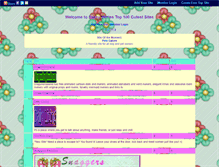 Tablet Screenshot of cutestsites.gotop100.com