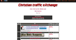 Desktop Screenshot of christiantraffic.gotop100.com