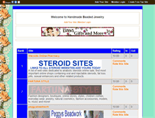 Tablet Screenshot of handmadebeadedjewelry.gotop100.com