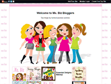 Tablet Screenshot of msbizbloggers.gotop100.com