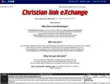 Tablet Screenshot of christianlinkexchange.gotop100.com