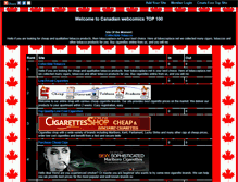 Tablet Screenshot of canadianwebcomics.gotop100.com