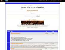 Tablet Screenshot of alekjakobfreeware.gotop100.com