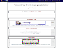 Tablet Screenshot of norskshoppen.gotop100.com