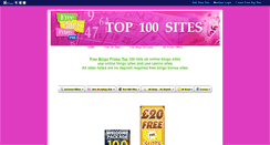 Desktop Screenshot of freebingoprizes.gotop100.com