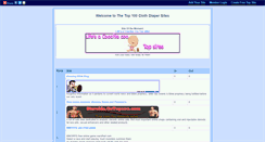 Desktop Screenshot of happybabyclothdiapers.gotop100.com