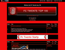 Tablet Screenshot of fctwente.gotop100.com