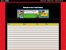Tablet Screenshot of love2teach.gotop100.com
