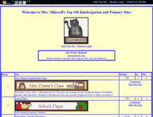 Tablet Screenshot of mrsmikesell.gotop100.com