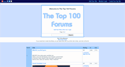 Desktop Screenshot of forumstop.gotop100.com