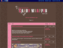 Tablet Screenshot of candywrap.gotop100.com