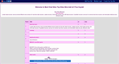 Desktop Screenshot of bestchat.gotop100.com