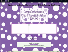 Tablet Screenshot of carynscorner.gotop100.com