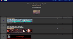 Desktop Screenshot of enigmaleaguetop100.gotop100.com
