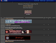 Tablet Screenshot of enigmaleaguetop100.gotop100.com