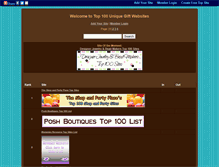 Tablet Screenshot of giftbird.gotop100.com