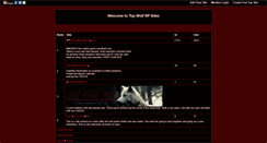 Desktop Screenshot of jezebel.gotop100.com