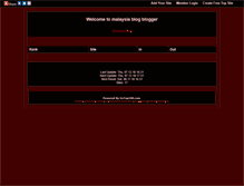 Tablet Screenshot of malaysiablog.gotop100.com