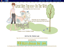 Tablet Screenshot of greatsites.gotop100.com
