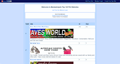 Desktop Screenshot of bestads4pets.gotop100.com