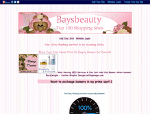 Tablet Screenshot of baysbeauty.gotop100.com