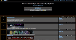 Desktop Screenshot of forbiddencrypts.gotop100.com